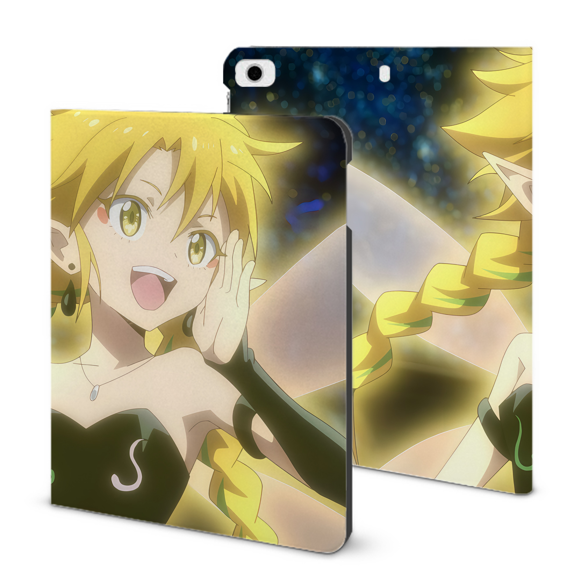 （画像用） 転スラ Regarding Reincarnated to Slime IPad ケース ブック型 PUレザー TPU 耐衝撃 軽量 薄型 ペン収納なし 全面保護 IPad 各モデル対応